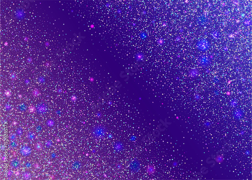 Party Paper. 3d Abstract Template. Disco Pattern. Pink Light Serpentine. Carnaval Glitter. Transparent Burst. Digital Dust. Cristal Poster. Blue Party Paper