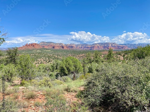 red mountains