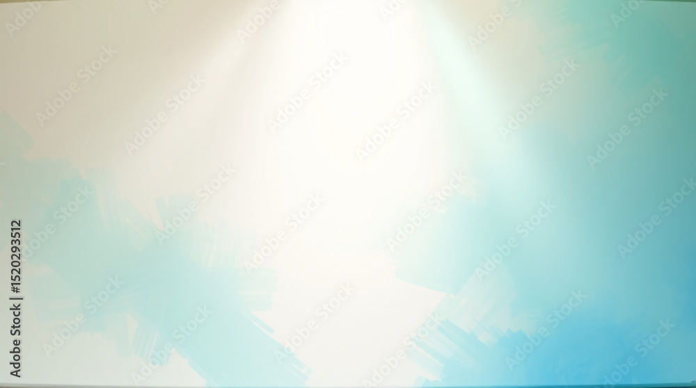 Fototapeta premium A soft pastel gradient transitions smoothly, creating a serene and tranquil sky-like background.