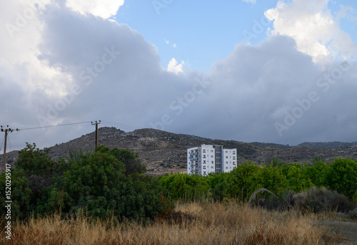Residential House at the Foot of the Mountain in Cyprus