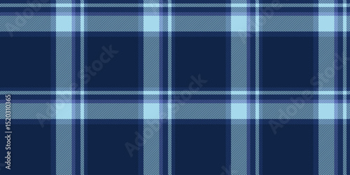 Classic navy blue and light blue plaid pattern.  Perfect for textile design, apparel, website backgrounds, or packaging.