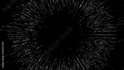 Halftone Circle Explosion Animation