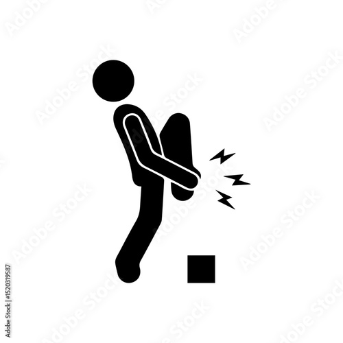 stumble glyph icon