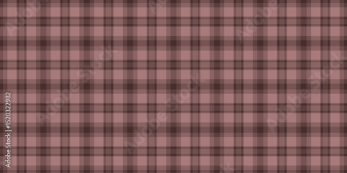Checked pattern tartan plaid, perfection seamless vector textile. Father fabric texture check background in pastel and red colors.