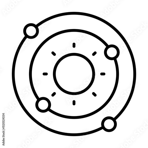 Solar System Icon