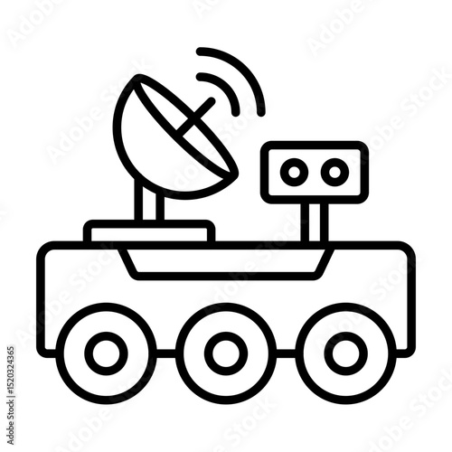 Moon Rover Icon