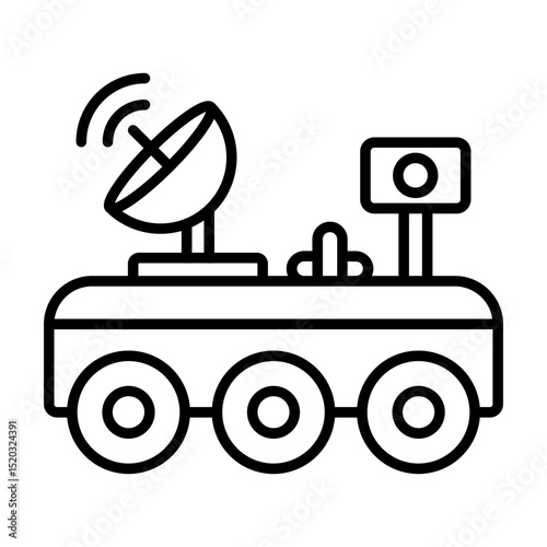 Mars Rover Icon