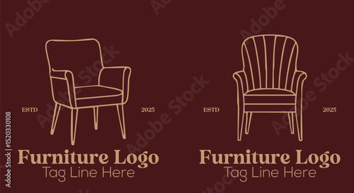 Classic Dark Armchair Logo