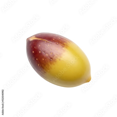 Vibrant Yellow and Red Buriti Palm Fruit Isolated on Transparent  Background Perfect for Tropical Food or Nature Designs photo
