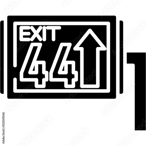 Highway Exit Icon