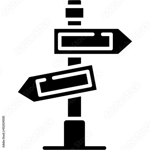Street Direction Icon