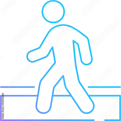 Sidewalk Path Icon