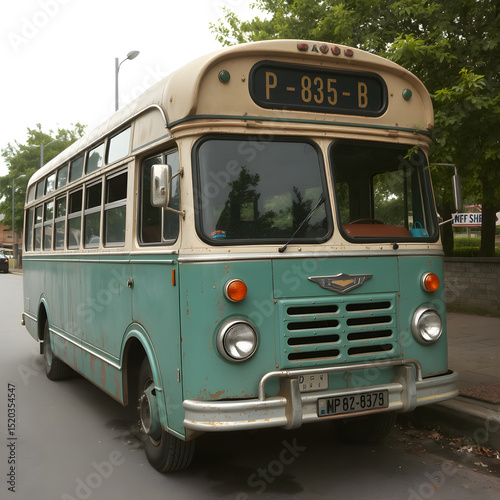 old school bus