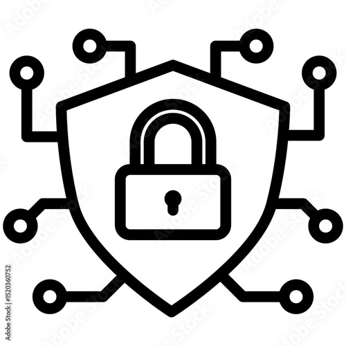 Encryption Icon Outline