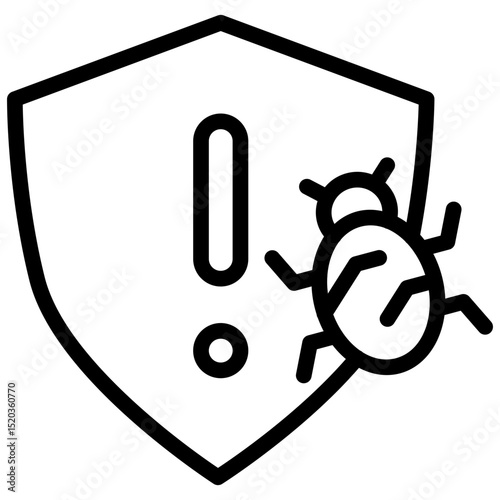 Malware Icon Outline