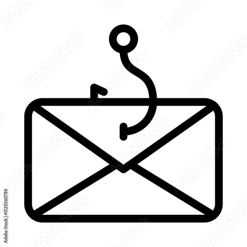 Phishing Icon Outline