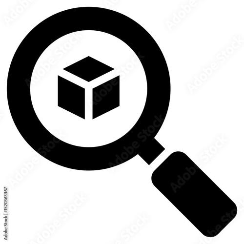 Search Icon Black Solid