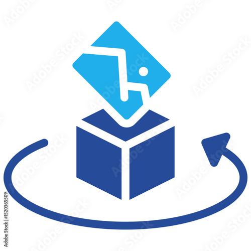 3D Icon Dual Tone Color