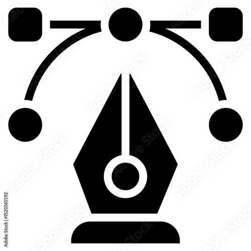 Vector Icon Black Solid