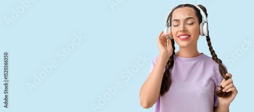 Beautiful happy woman with ...