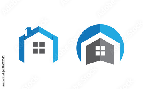 House Property concept icon logo template v.109