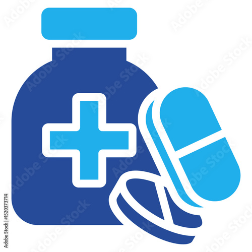 Medicine Icon Dual Tone Color