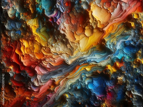 abstract fractal background