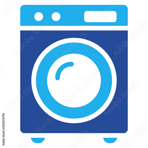 Washing Machine Icon Dual Tone Color