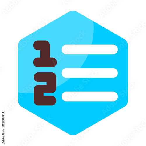 List Ordered Icon