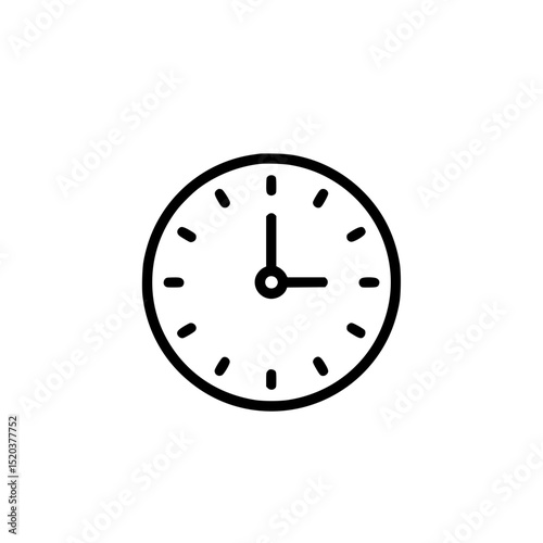 Simple Clock Icon