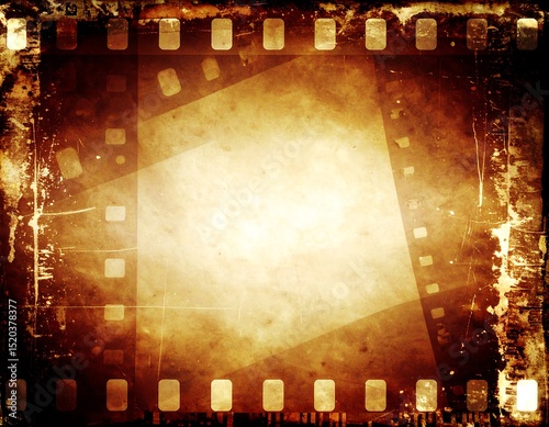 Vintage film strip texture