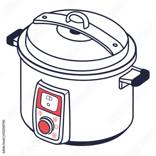 A Modern Electric Multi Cooker For Cooking Delicious Meals