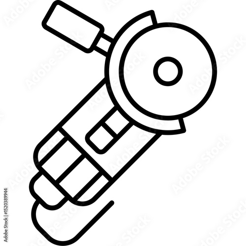 Angle grinder Icon