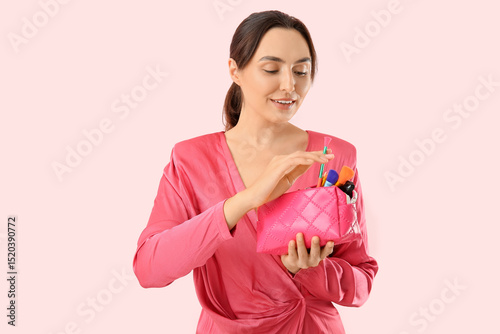 Beautiful young woman with ...