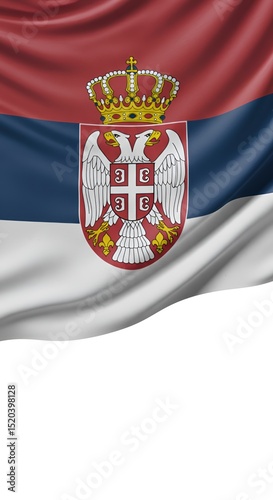 Serbia Flag National Colors and Symbols Representing Serbian Heritage