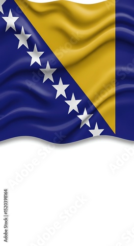 Bosnia and Herzegovina Flag Symbol of National Identity and Heritage