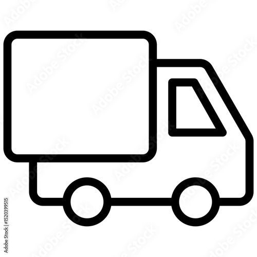 Truck Icon Outline