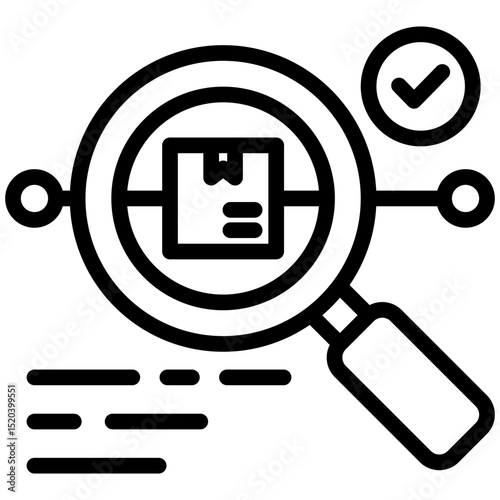 Tracking Icon Outline