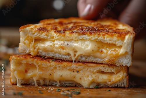 Homemade Crispy Grilled Cheese Sandwich with Cheddar The Perfect Comfort Food Recipe