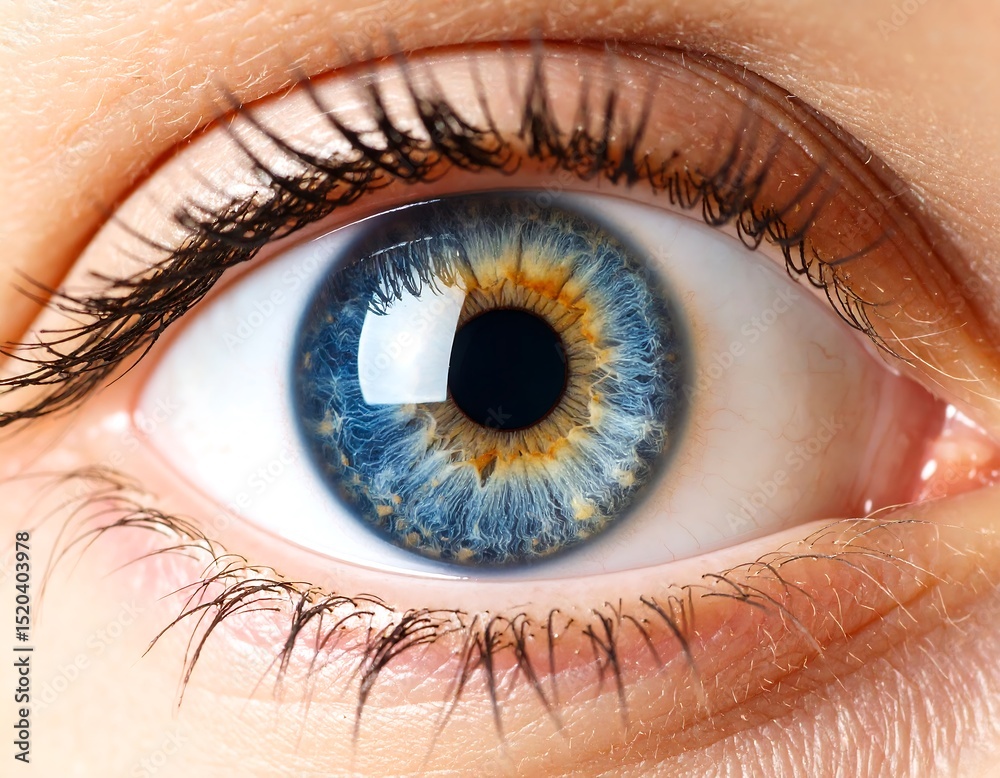 Fototapeta premium Close-up of a human eye