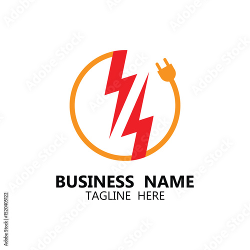 electrical engineering logo vector