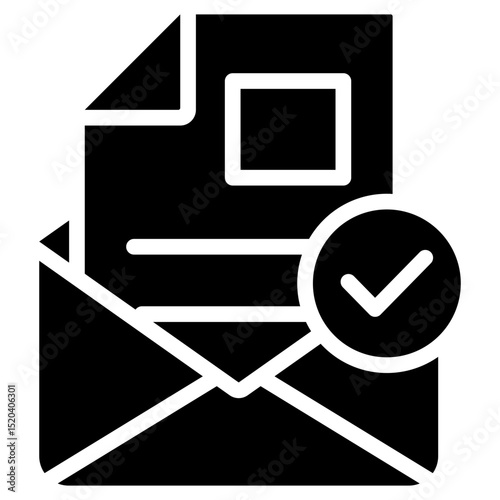 Read Icon Black Solid