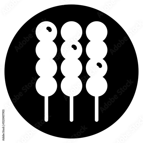satay glyph icon