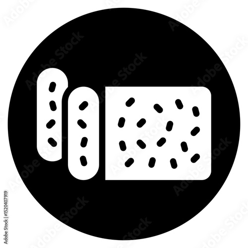 tempeh glyph icon