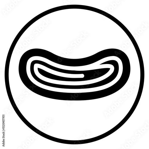 Elephant Ear glyph icon