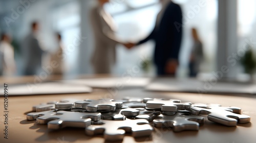 Business Collaboration and Puzzle Solution