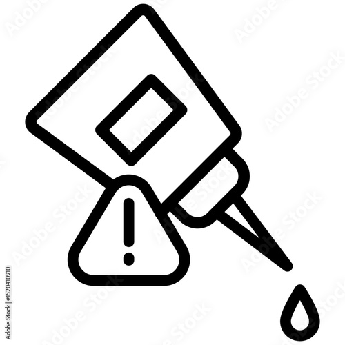 Glue Icon Outline