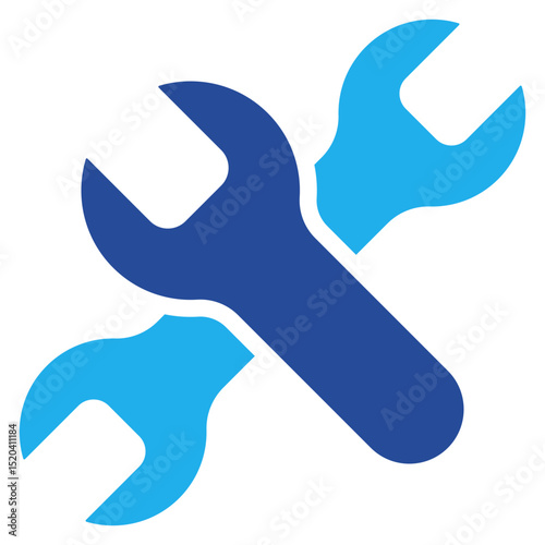 Spanner Icon Dual Tone Color