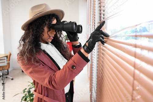 Female African-American spy...