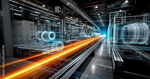 Digital Twin Factory Line